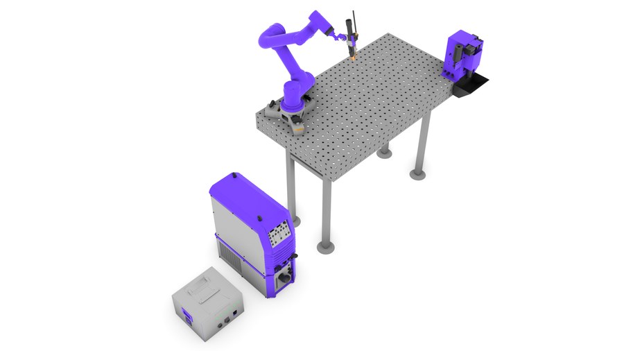 Робо-ячейка NGR WELD COBOT TIG