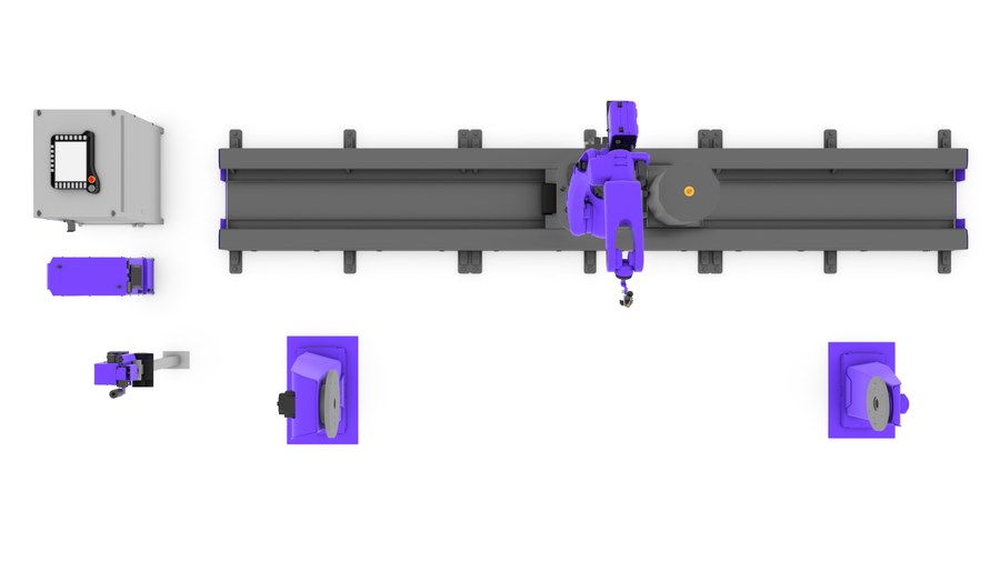 Робо-ячейка NGR WELD MULTIAXIS